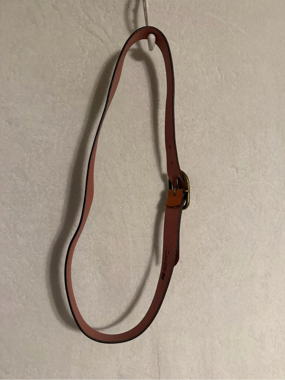 GAP Genuine Leather Belt in Burnt Orange